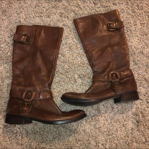 Nine West ᔕOᖴT ᒪEᗩTᕼEᖇ ᗷOOTᔕ